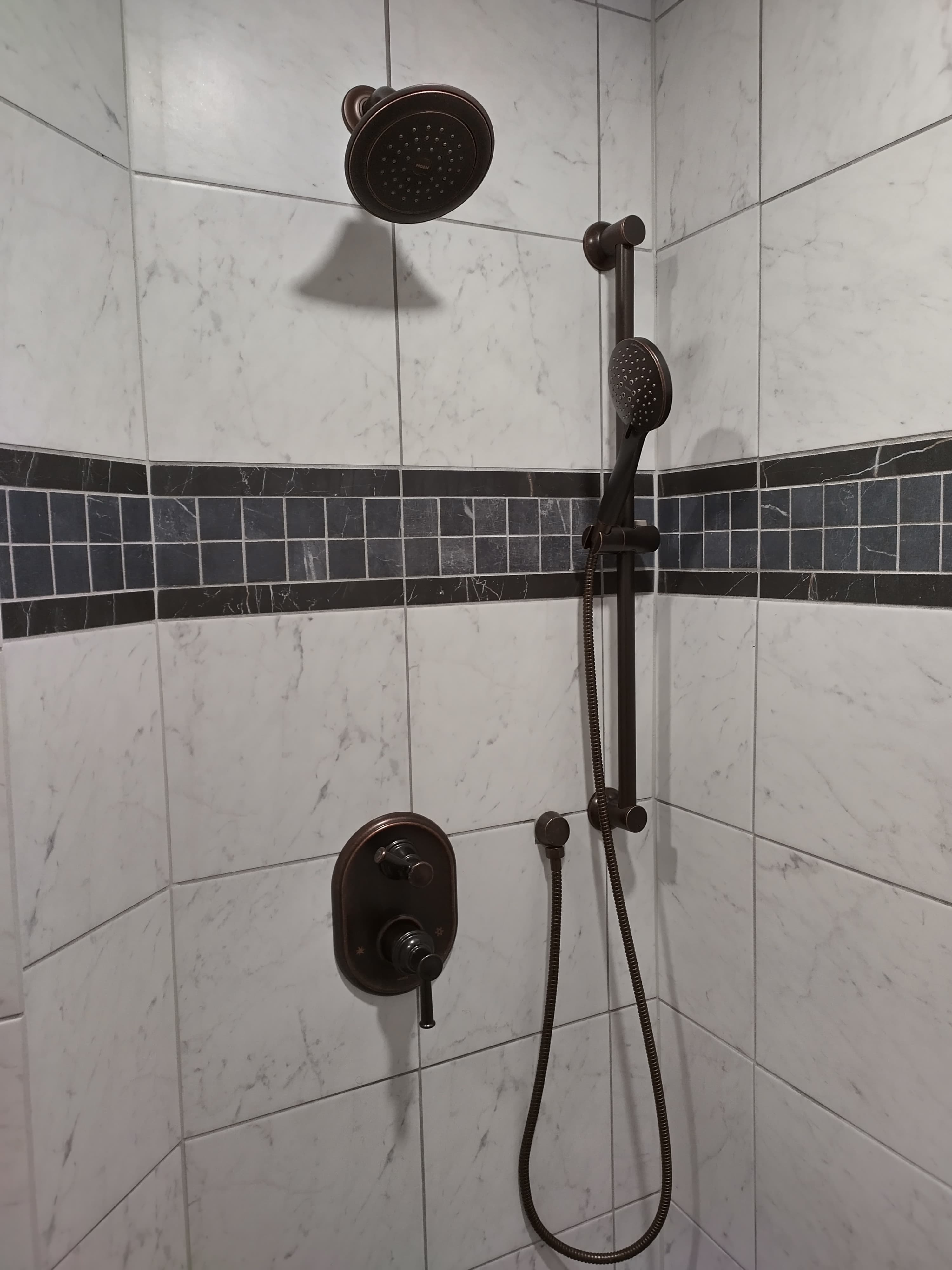 2nd picture of a new shower install.