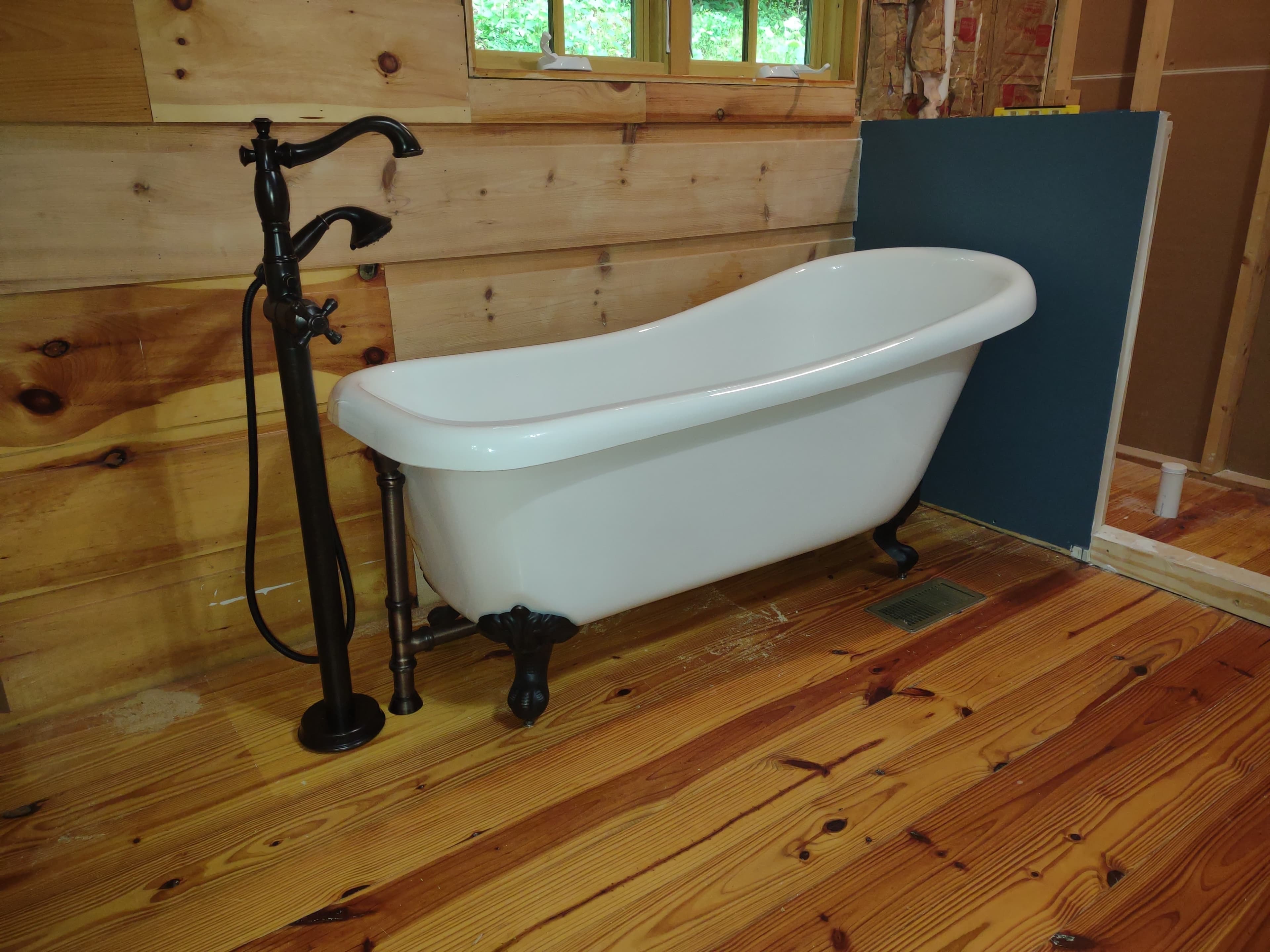 2nd picture of a new tub install.